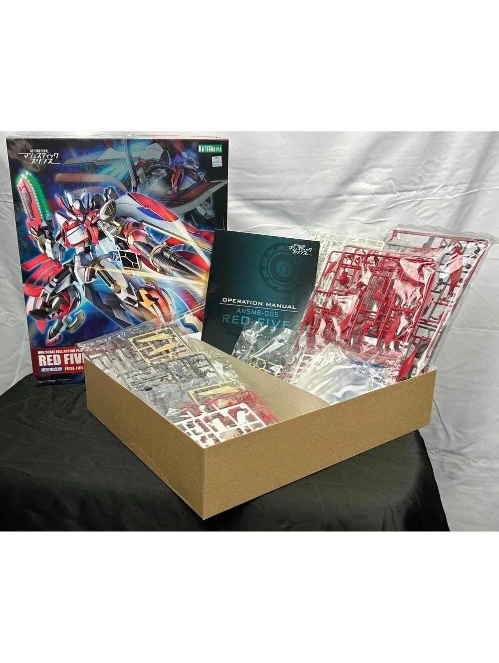 Kotobukiya Galaxy Machine Attack Force Majestic Prince Ahsmb-005 Red Five